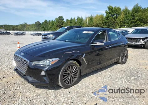 2019 Genesis G70 Prestige из США, поврежденный, VIN KMTG44LAXKU044261